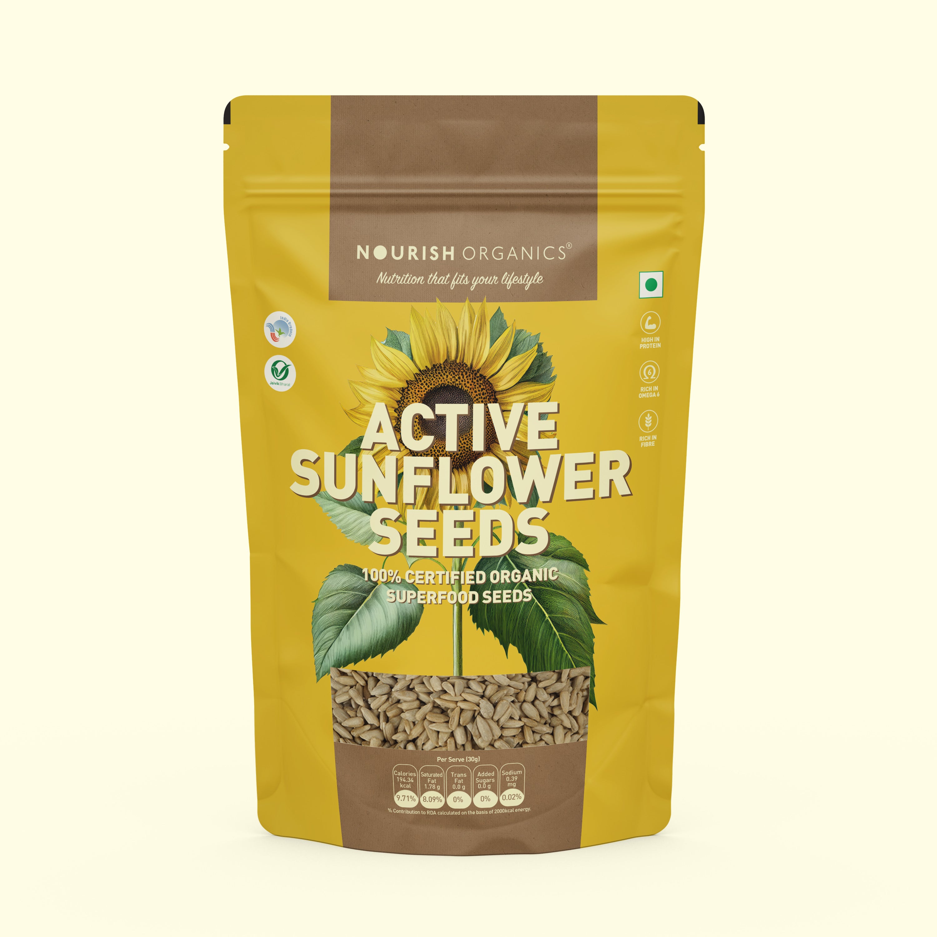 Active Sunflower Seeds