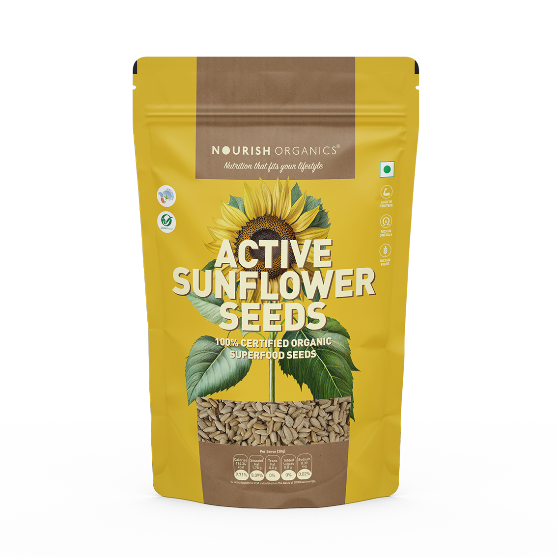 Active Sunflower Seeds