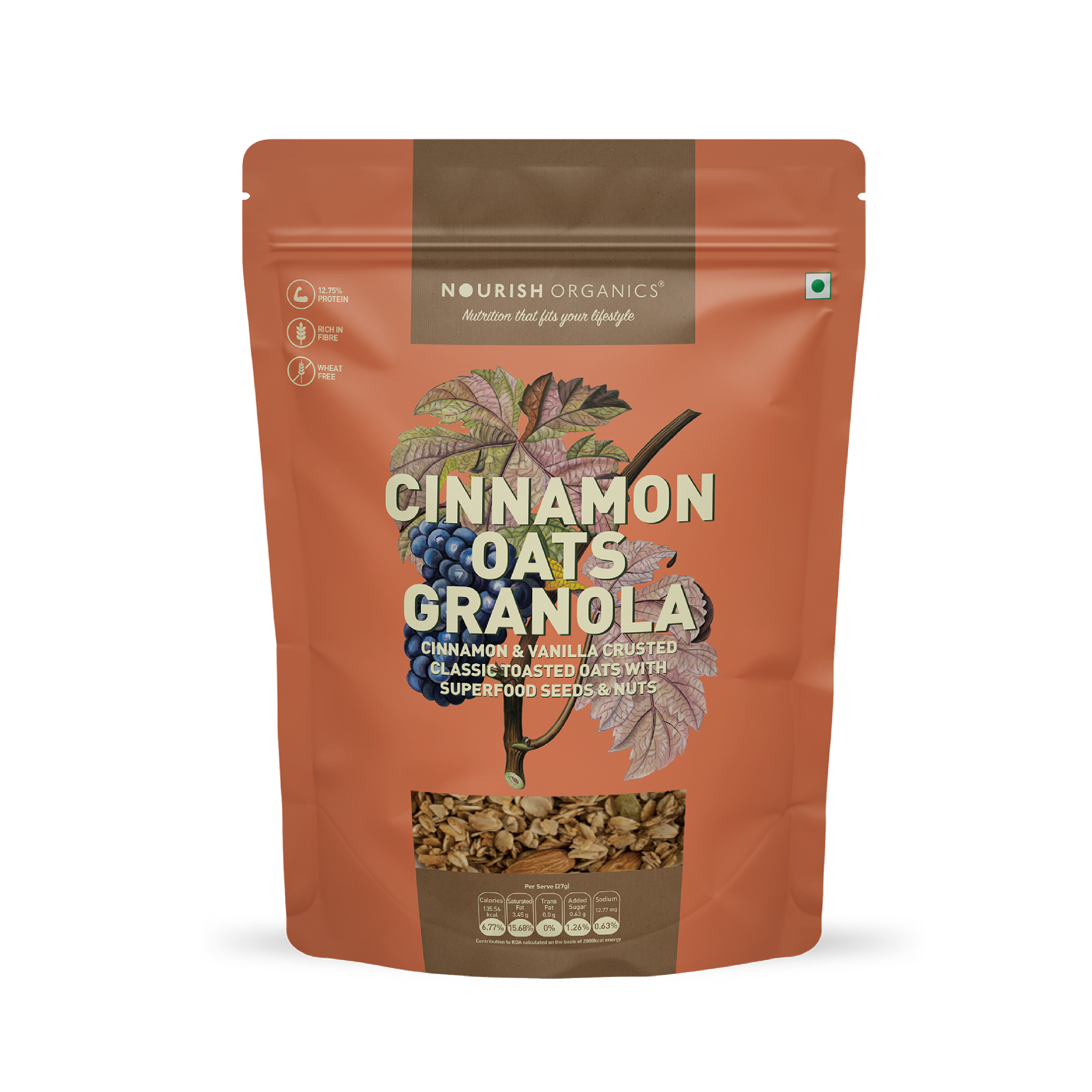 Cinnamon Oats Granola