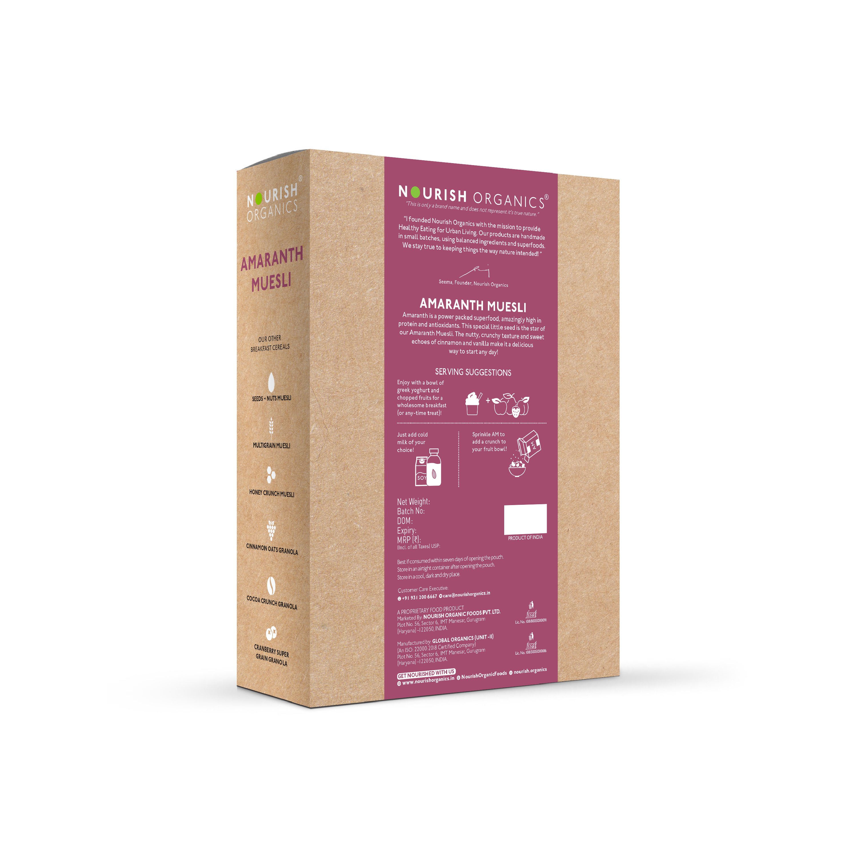 Amaranth Muesli
