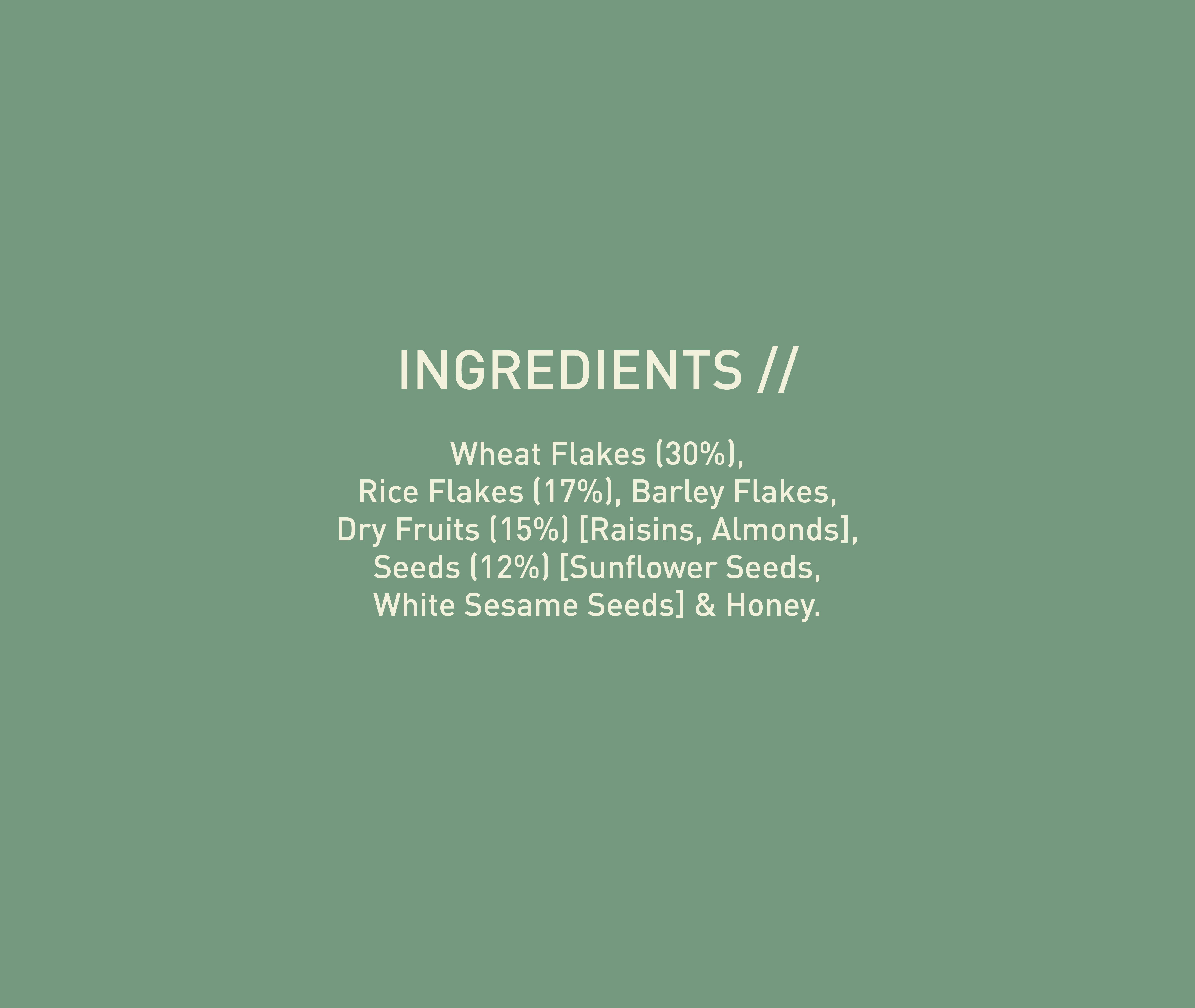 Multigrain Muesli