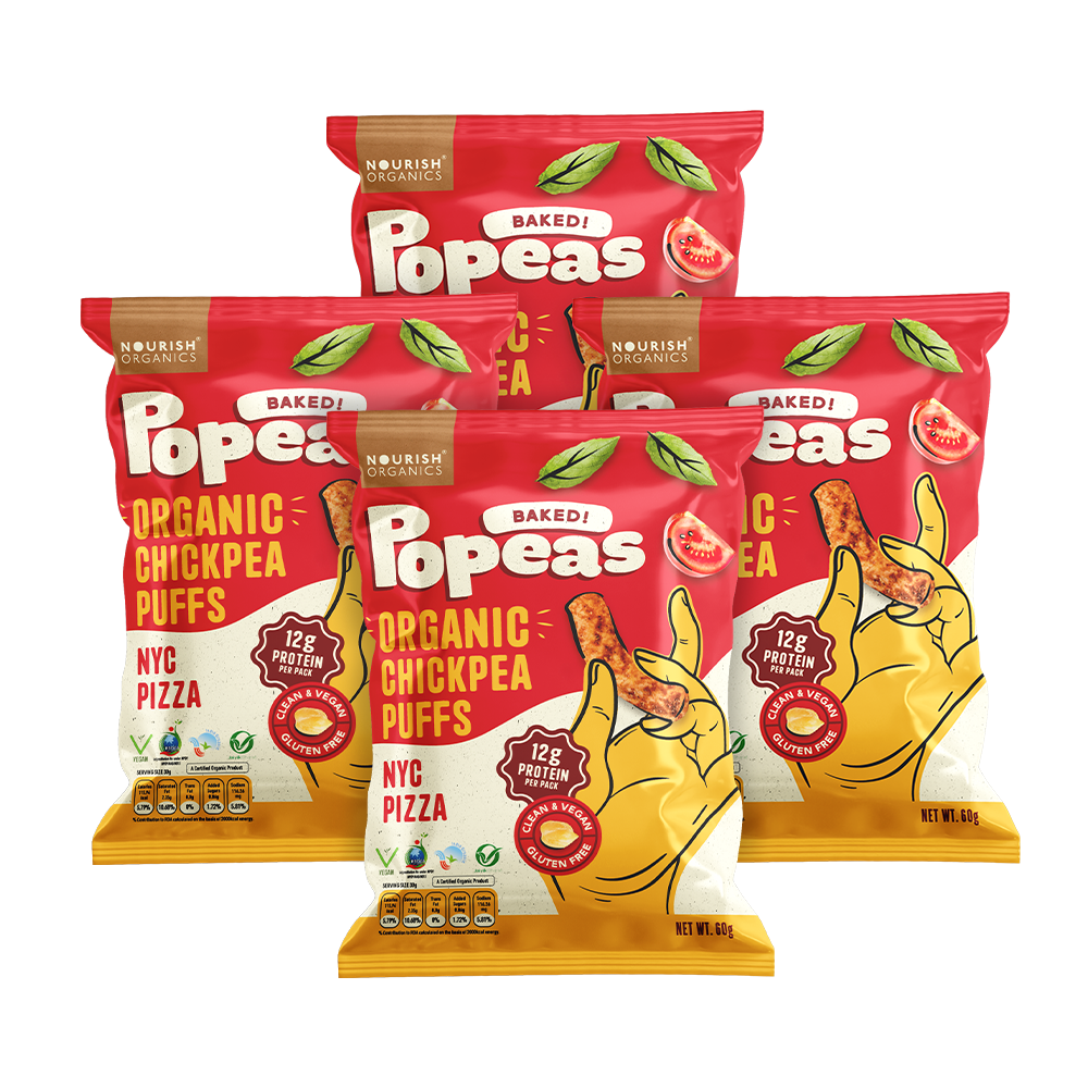 NYC Pizza Protein Puffs - Pack of 4, (60G)