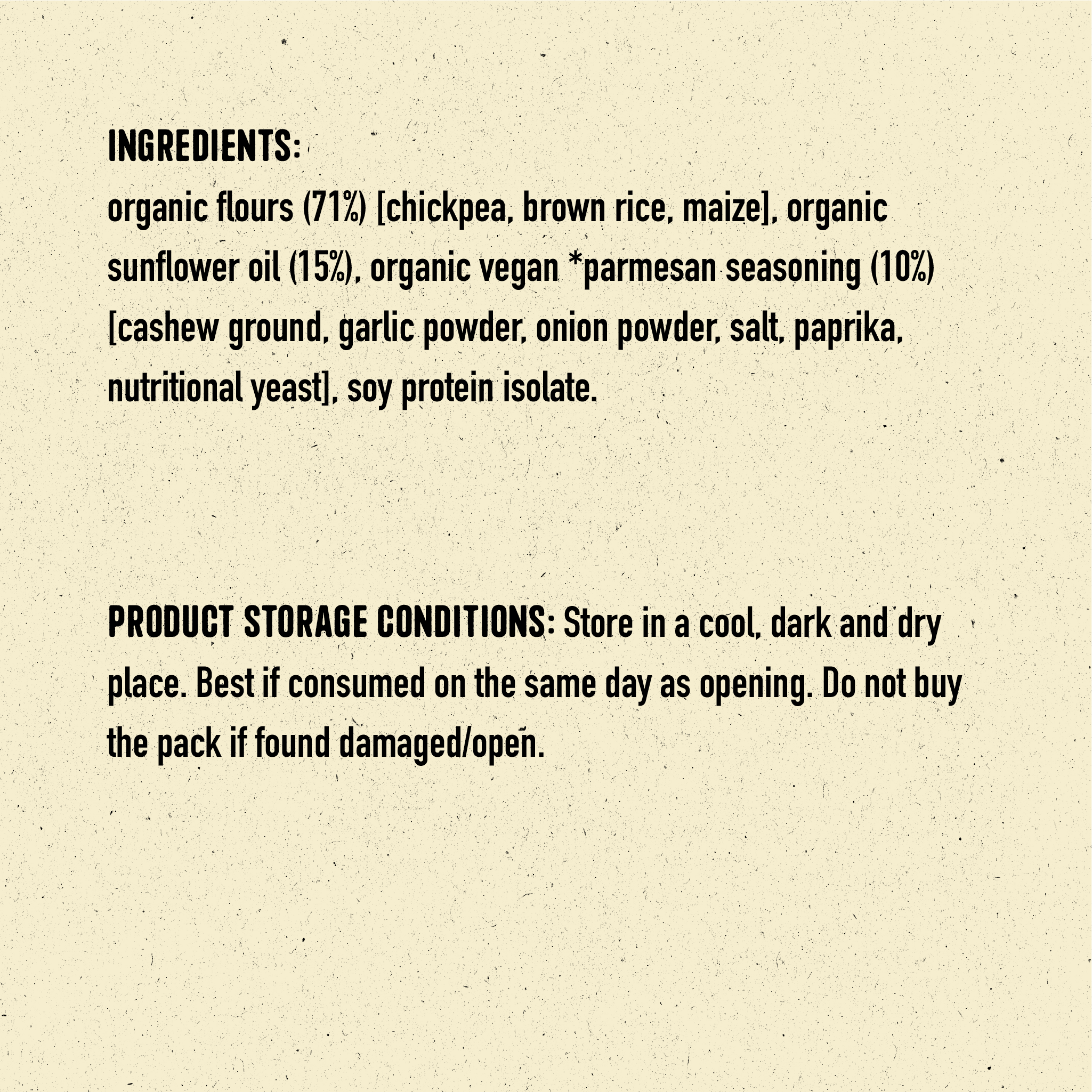 Vegan Parmesan Protein Puffs - Pack of 12, (60G)
