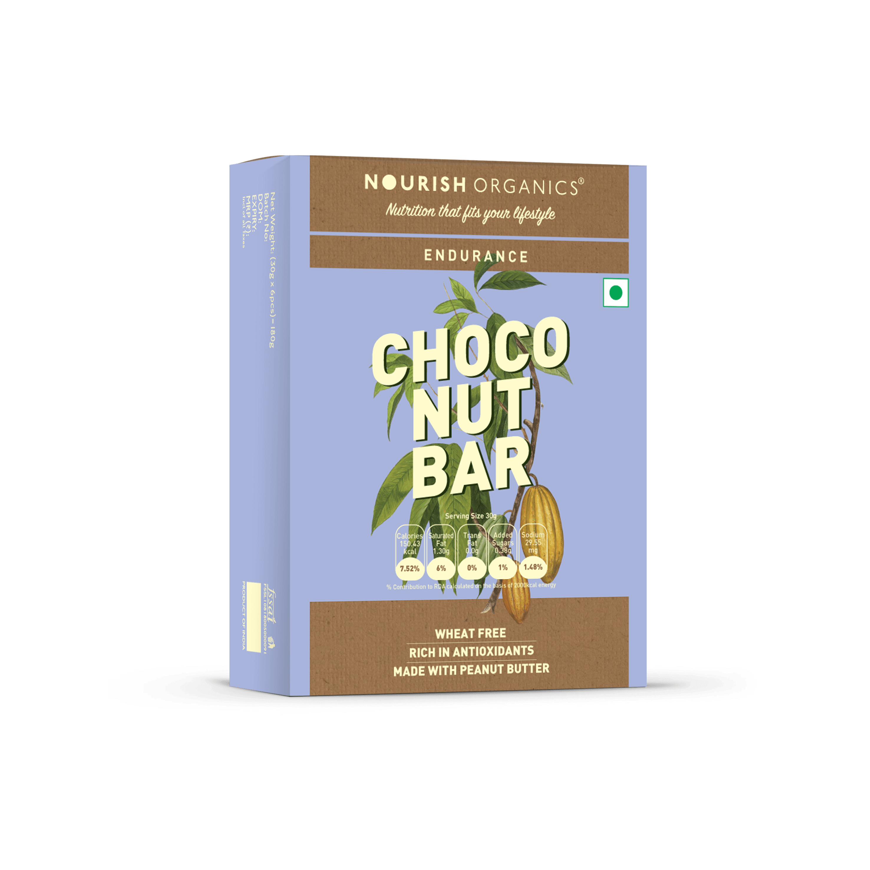 Choco Nut Bar | Nourishorganics