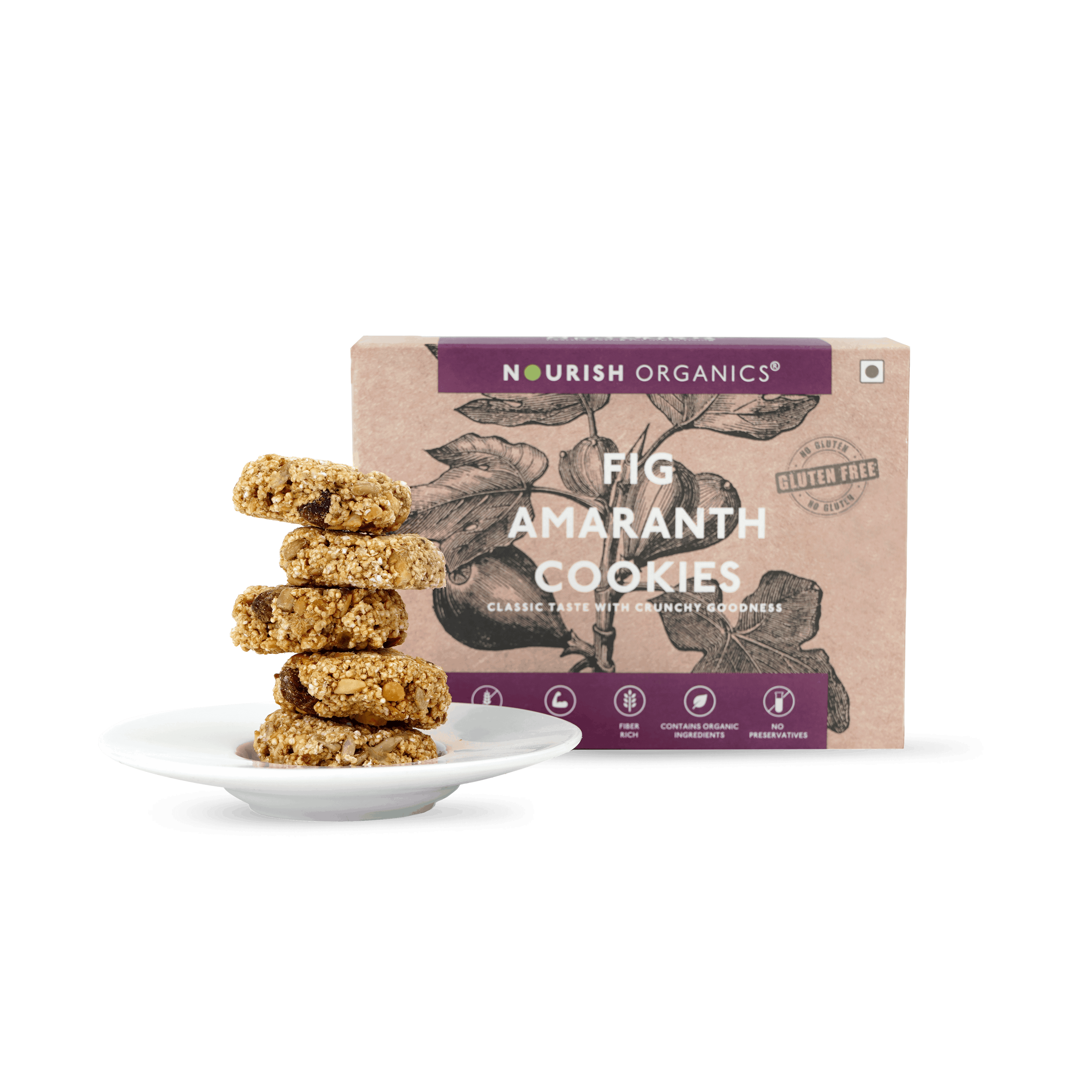 Fig Amaranth Cookies.