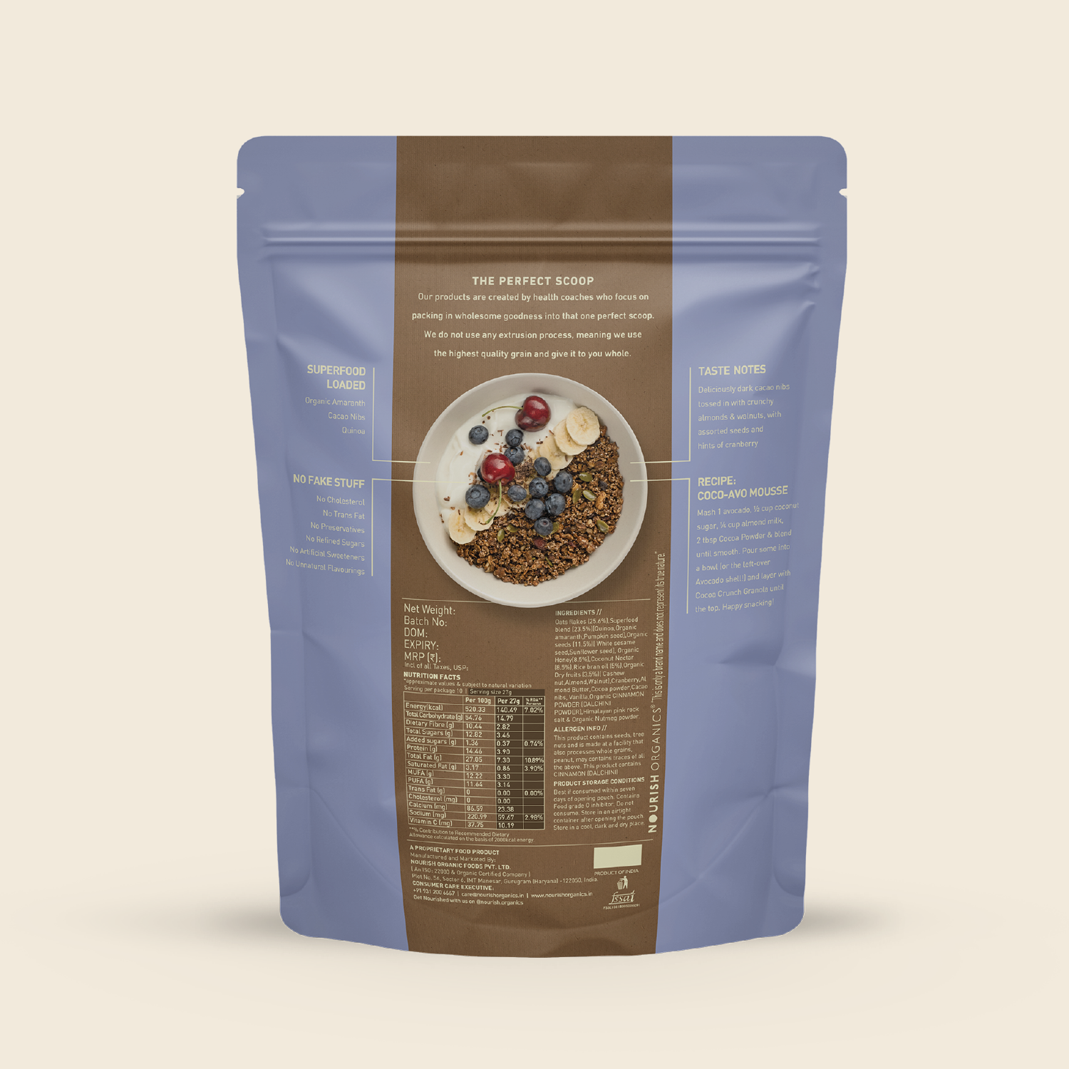 Cocoa Crunch Granola