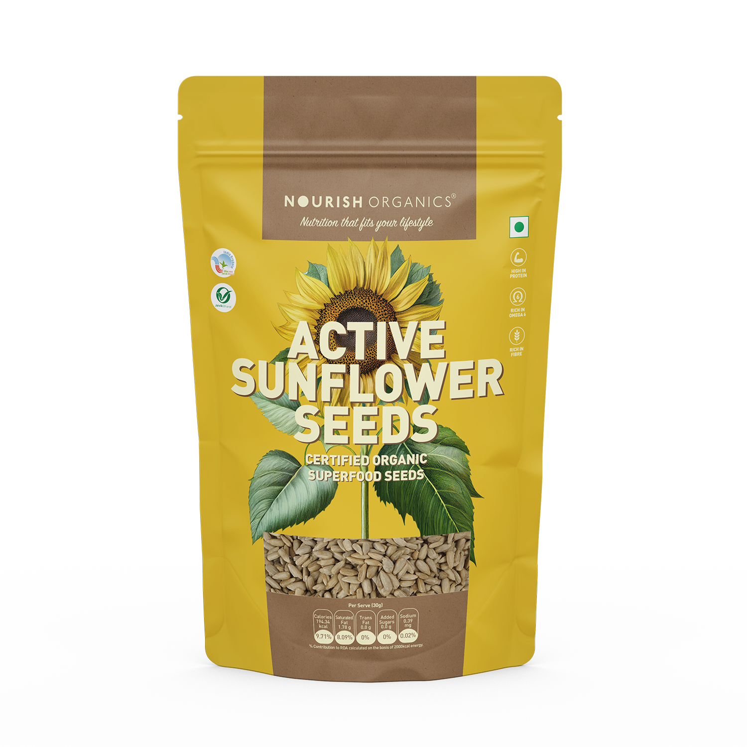 Active Sunflower Seeds