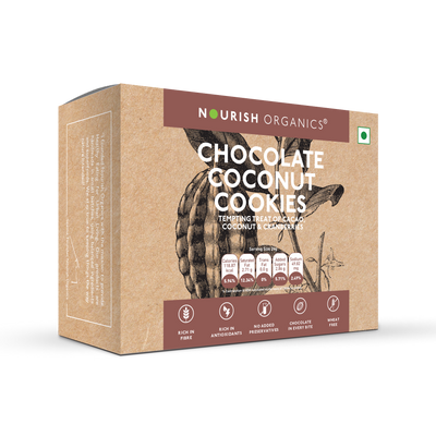 Chocolate Coconut Cookies – Guilt-Free Indulgence | Nourish Organics