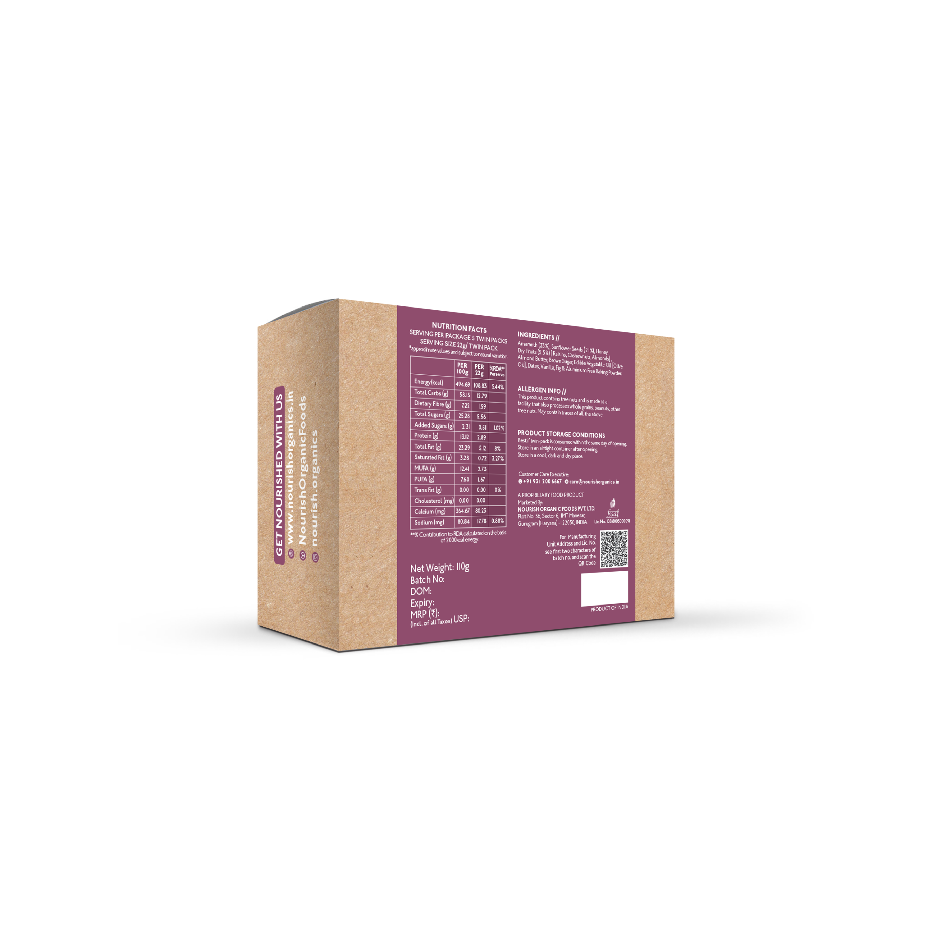 Fig Amaranth Cookies