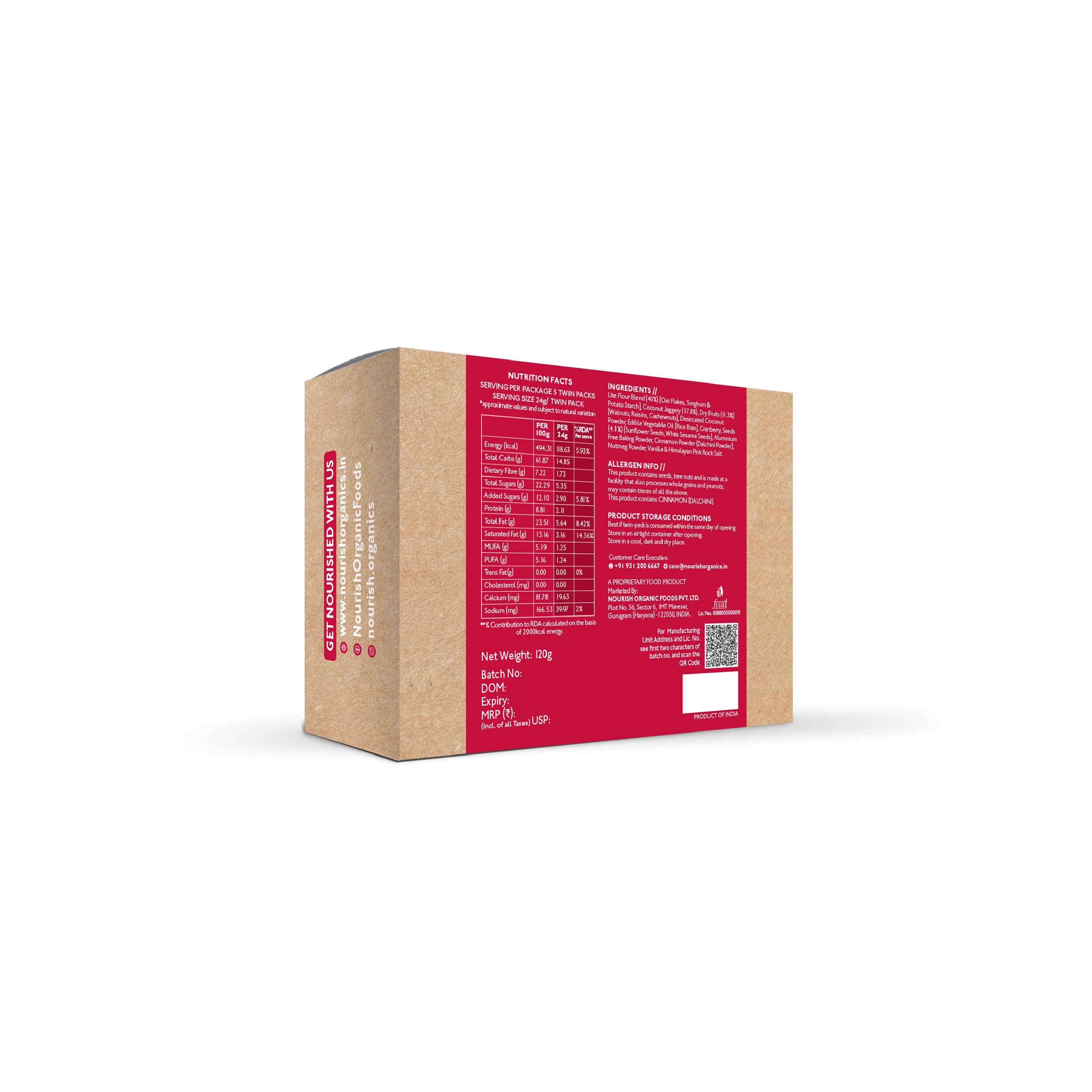 Oats Cranberry Cookies