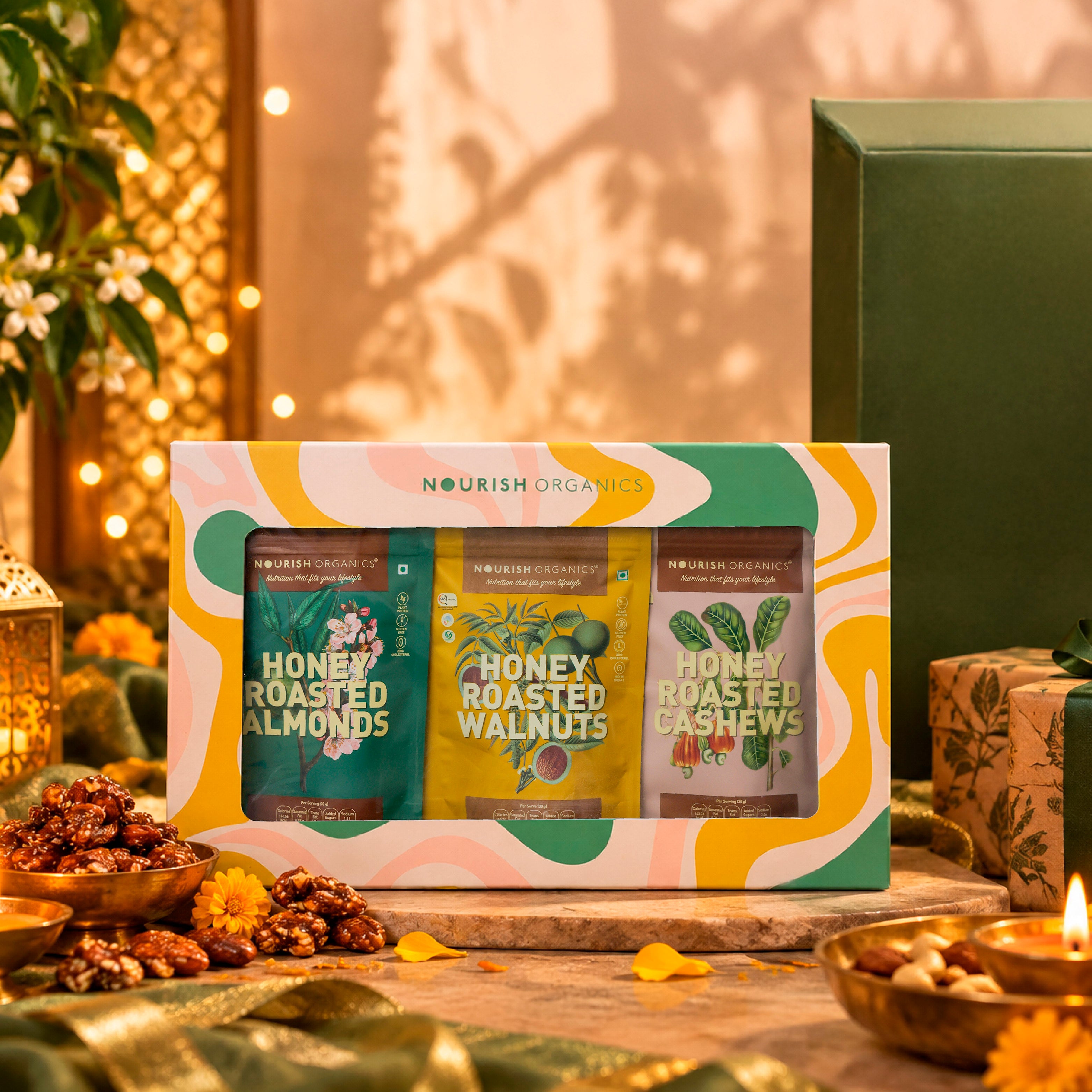Honey Roasted Nuts GIft Pack