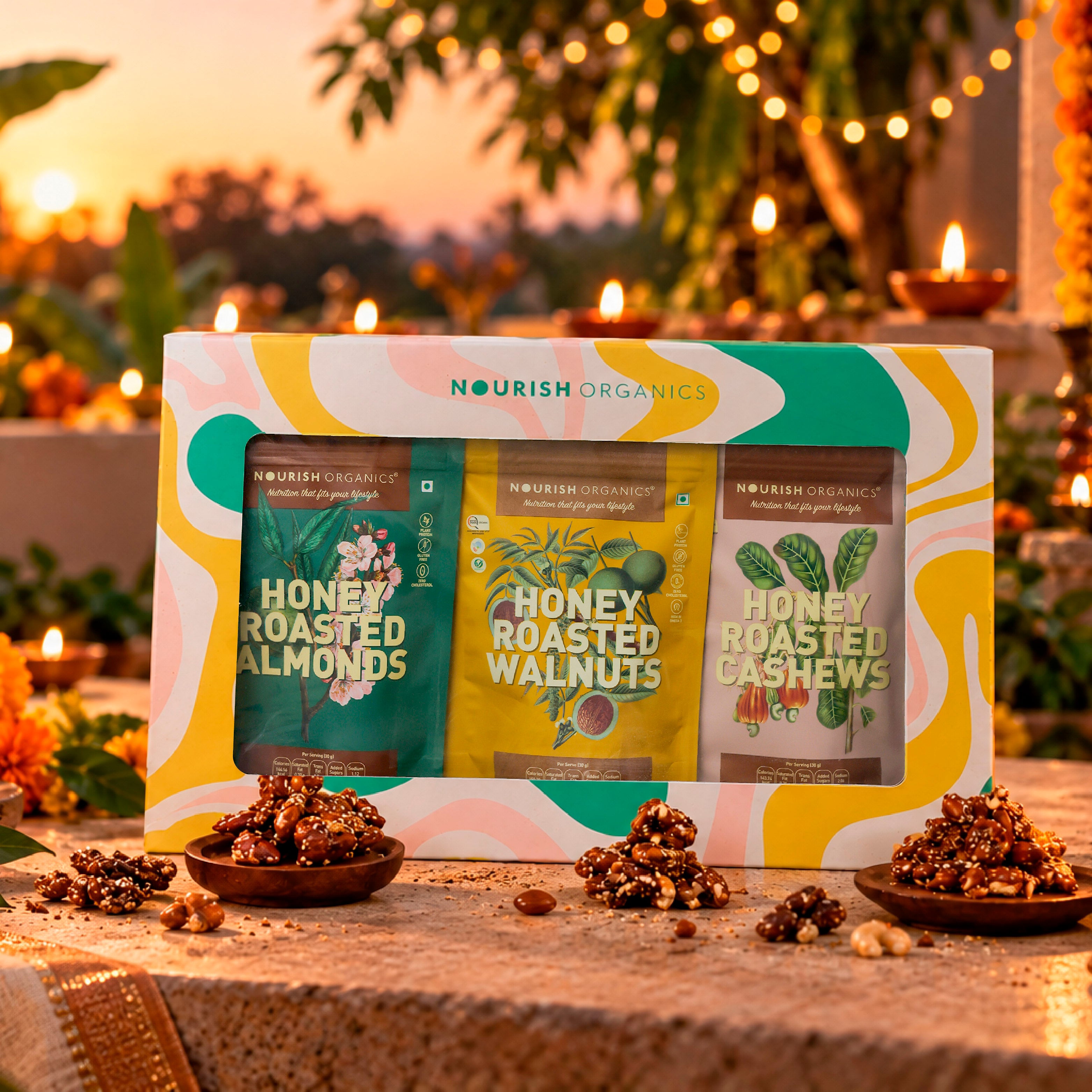 Honey Roasted Nuts GIft Pack