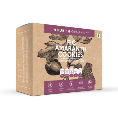 Fig Amaranth Cookies – Superfood Snack | Nourish Organics