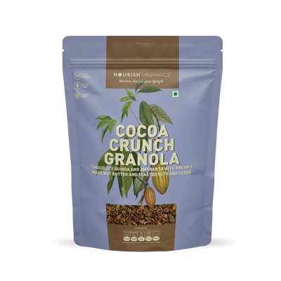 Cocoa Crunch Granola – Chocolatey Healthy Breakfast | Nourish Organics