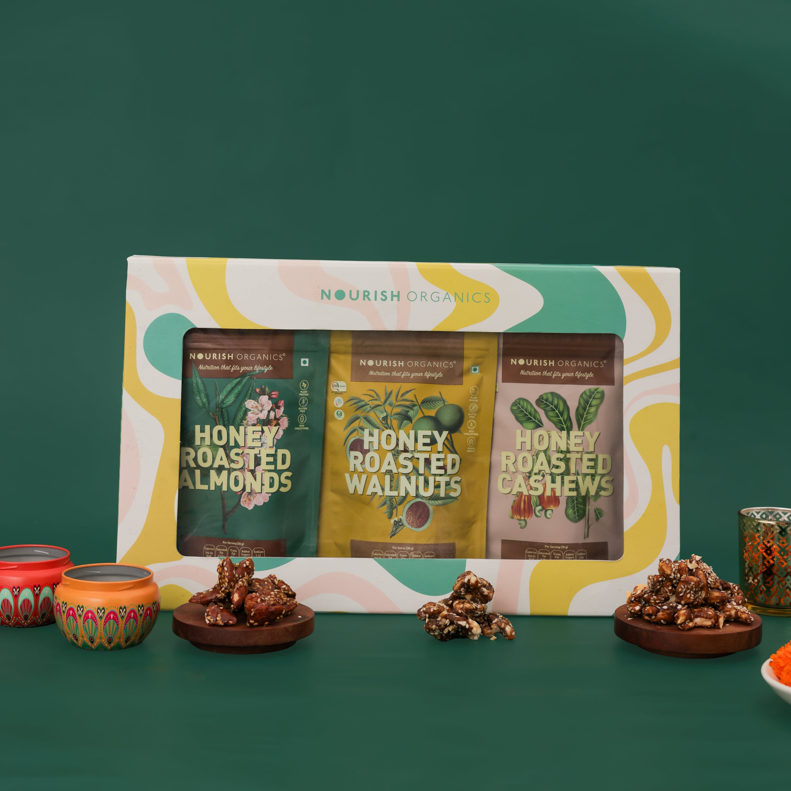 Honey Roasted Nuts Gift Pack