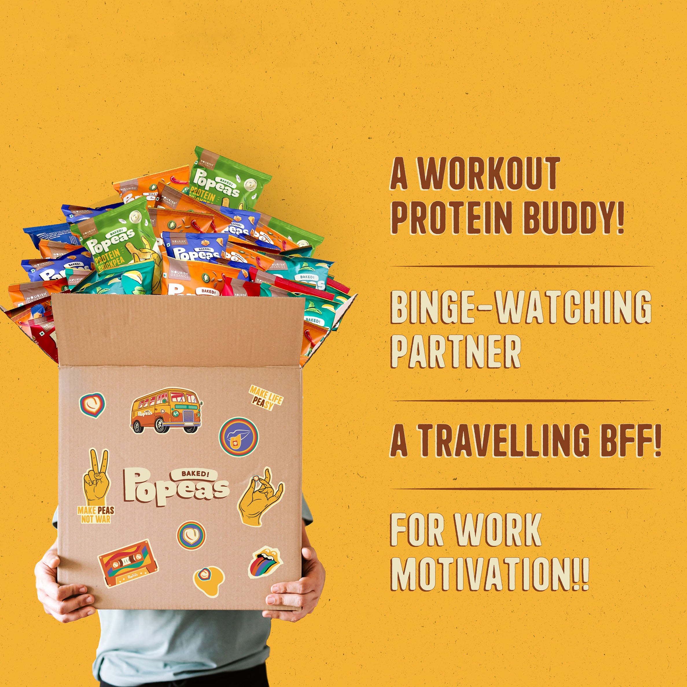 Spicy Mint Protein Puffs – Pack of 4 (60G)