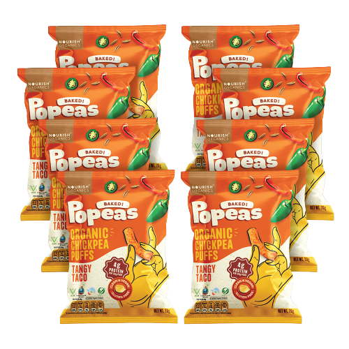 Popeas Mini - TANGY TACO | Pack of 8