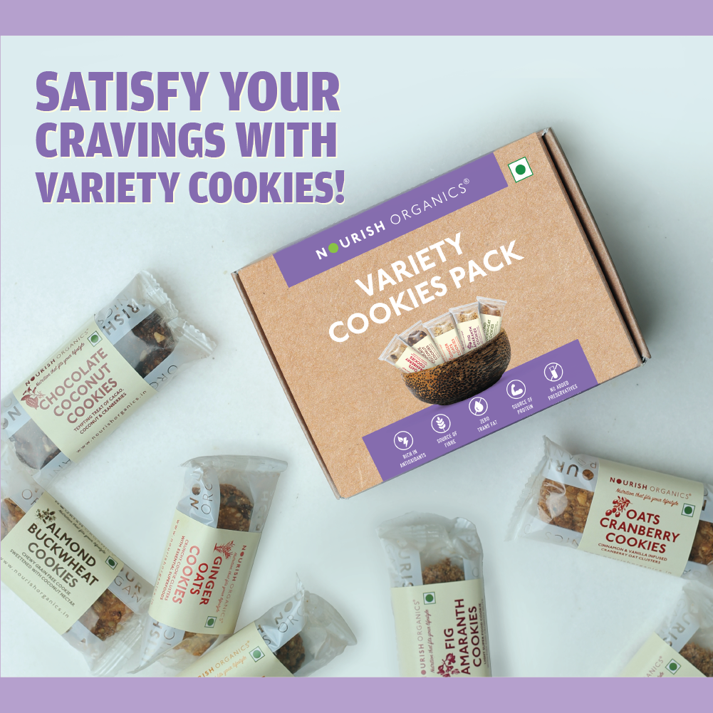 Variety Cookies Pack (Pack of 5x2)