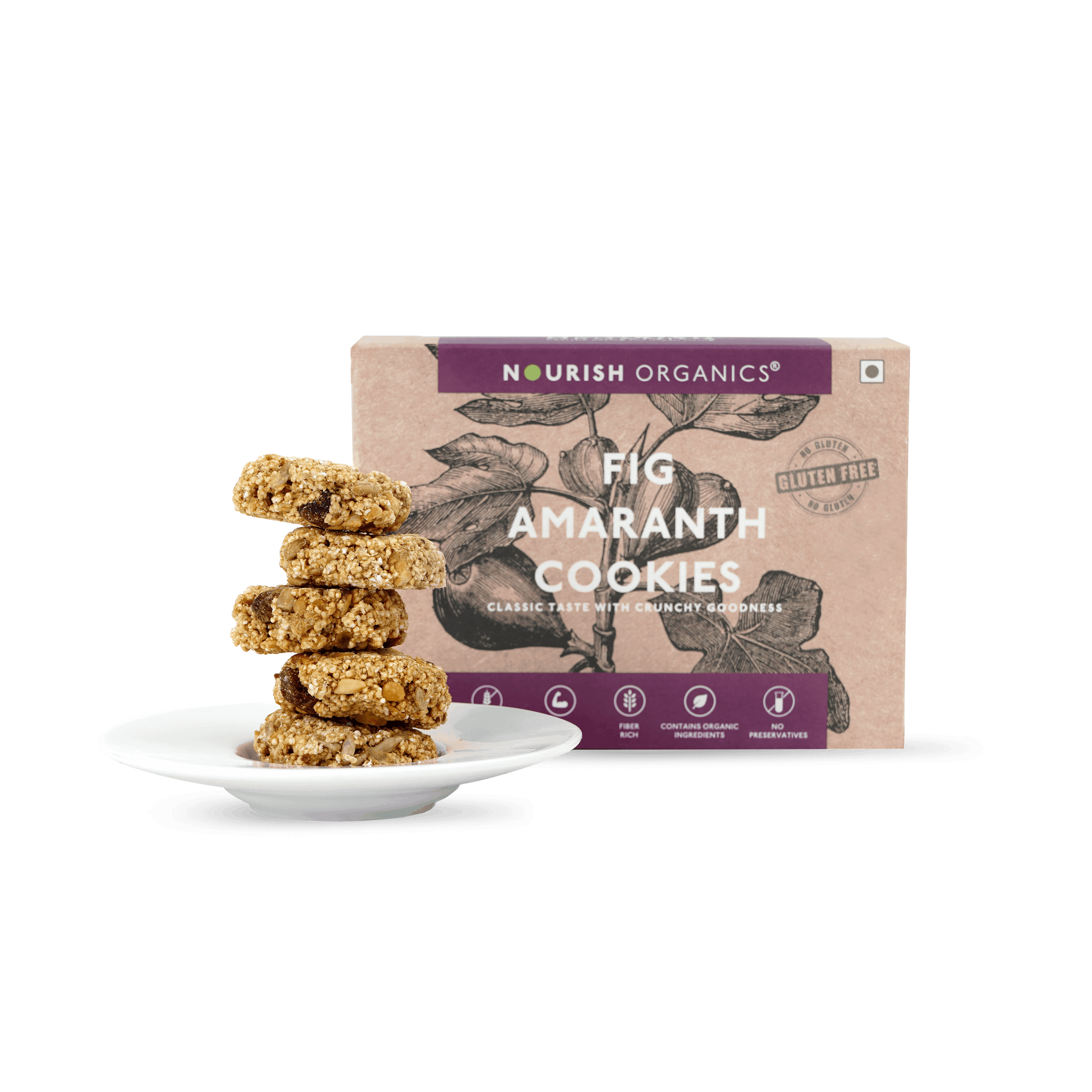 Fig Amaranth Cookies - Gluten-Free