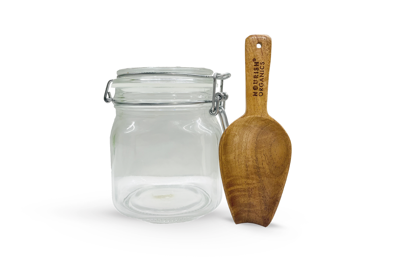 Gifting Pack - Breakfast Kit + FREE Artisanal Mason Glass Jar & Wooden Scoop!