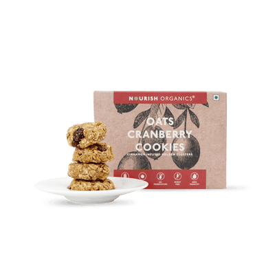 Oats Cranberry Cookies – Healthy Cookies | Nourish Organics